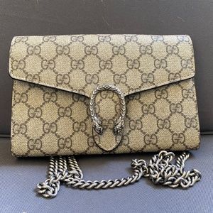 COPY - Gucci Dionysus GG Supreme Chain Wallet
